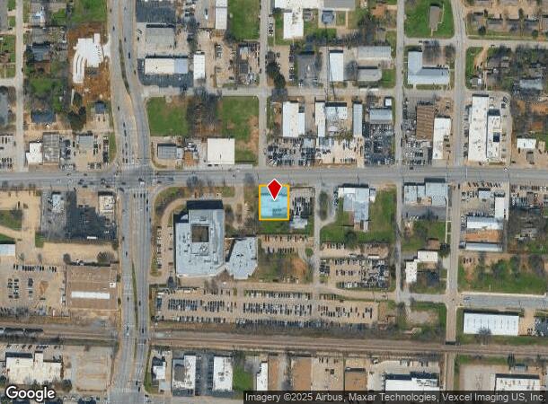  536 W Division St, Arlington, TX Parcel Map