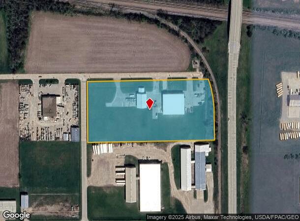 1605 Jackson St, Marshalltown, IA Parcel Map