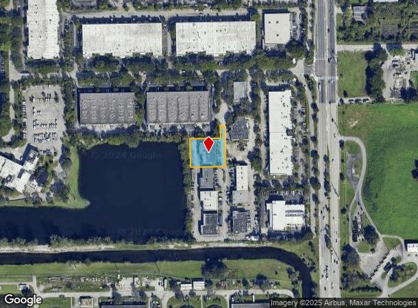  2891 Nw 22Nd Ter, Pompano Beach, FL Parcel Map