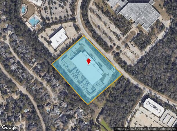  4001 Technology Forest Blvd, Spring, TX Parcel Map