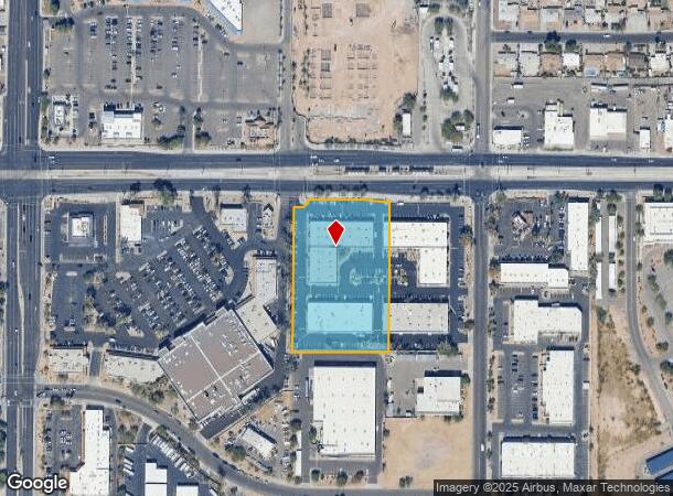  1833 W Main St, Mesa, AZ Parcel Map
