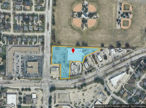  6104 Alma Dr, Plano, TX Parcel Map
