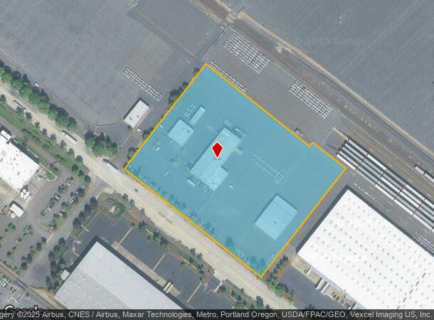 6347 N Marine Dr, Portland, OR Parcel Map