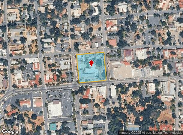 122 E Ojai Ave, Ojai, CA Parcel Map