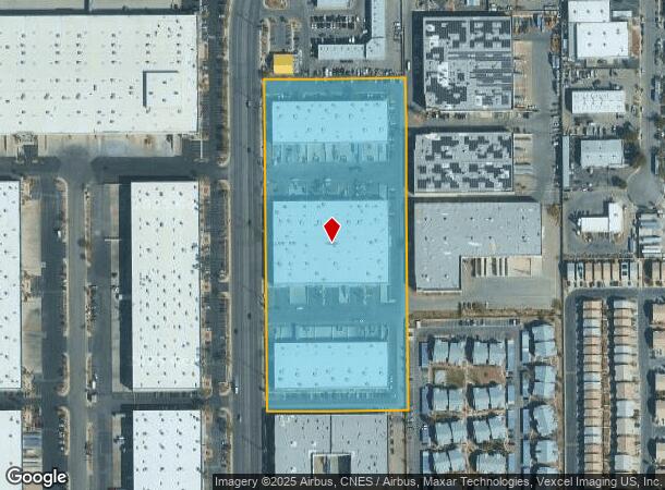  4114 N Pecos Rd, Las Vegas, NV Parcel Map