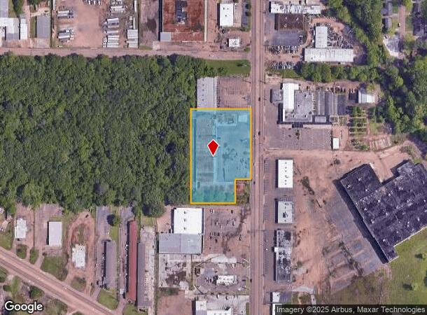  1315 Ellis Ave, Jackson, MS Parcel Map