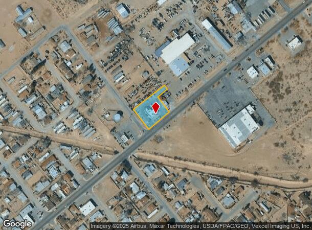1251 N Fabens St, Fabens, TX Parcel Map