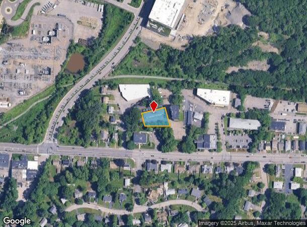  48 Edge Hill Rd, Waltham, MA Parcel Map