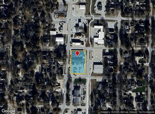  1036 N Chestnut St, Wahoo, NE Parcel Map