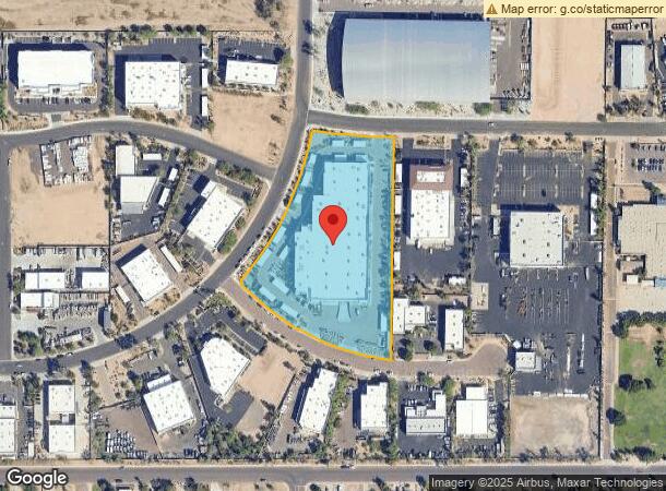  1705 N 48Th St, Mesa, AZ Parcel Map