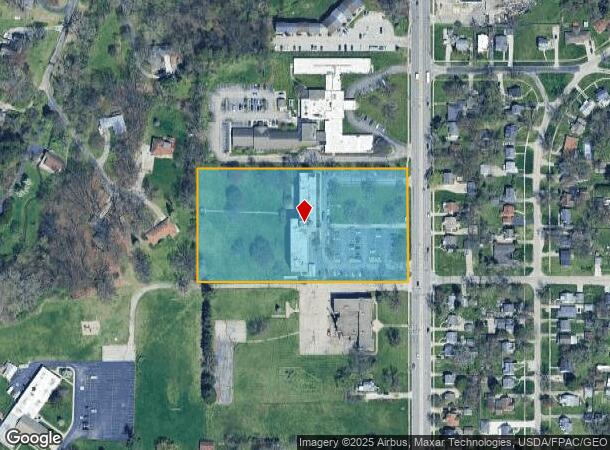 1001 N Byrne Rd, Toledo, OH Parcel Map