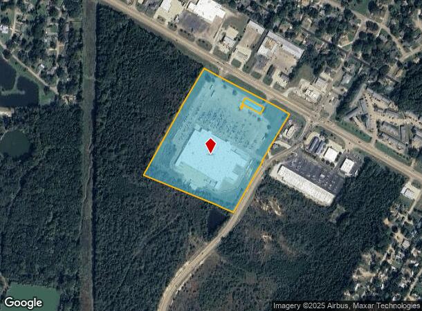  950 N Frontage Rd, Clinton, MS Parcel Map