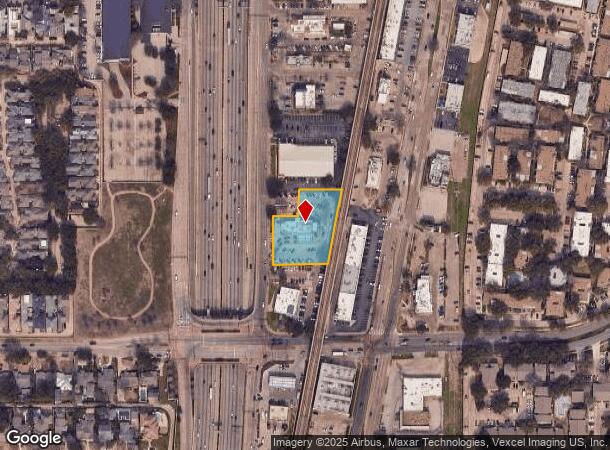  7718 N Central Expy, Dallas, TX Parcel Map