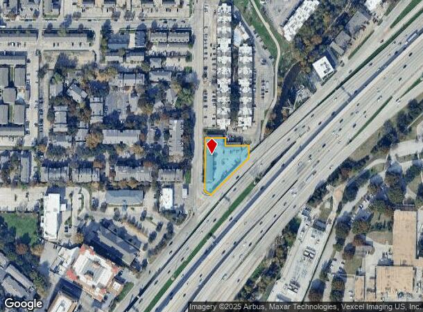  13348 N Central Expy, Dallas, TX Parcel Map
