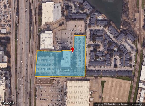  9400 N Central Expy, Dallas, TX Parcel Map