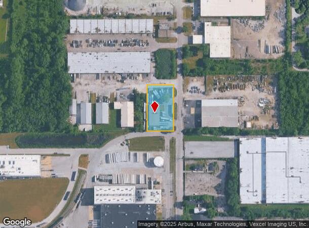  16900 Lathrop Ave, Harvey, IL Parcel Map