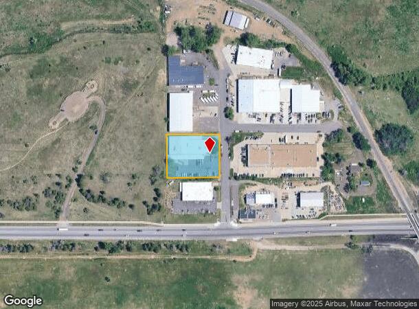  1671 Valtec Ln, Boulder, CO Parcel Map