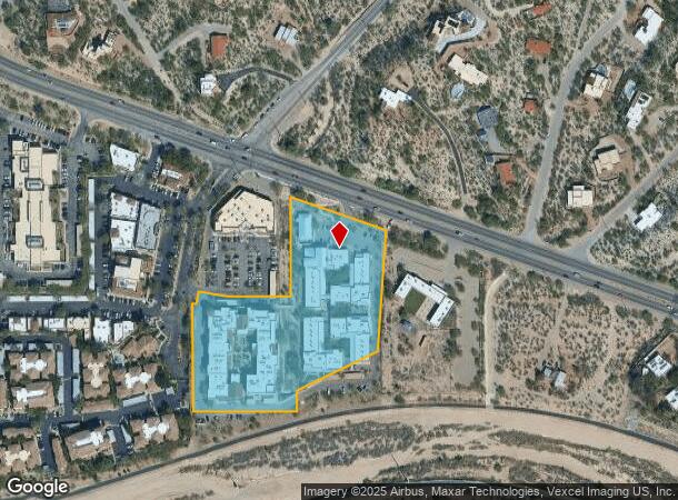  2720 E River Rd, Tucson, AZ Parcel Map