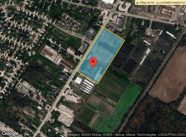  15470 S Telegraph Rd, Monroe, MI Parcel Map