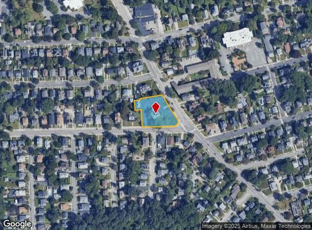  1895 Broad St, Cranston, RI Parcel Map