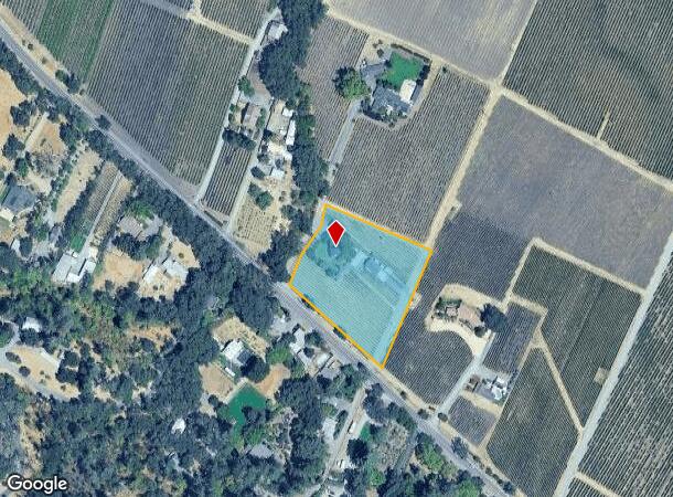3250 State Highway 128, Calistoga, CA Parcel Map