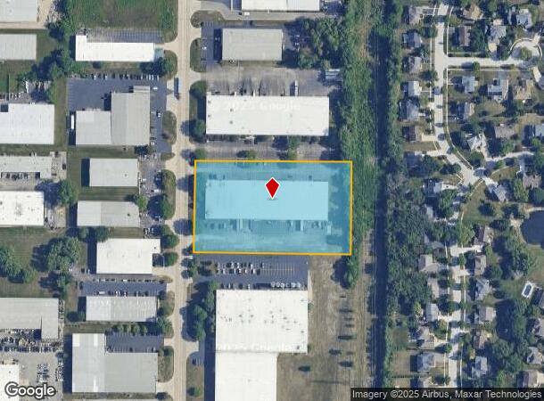 1099 Atlantic Dr, West Chicago, IL Parcel Map