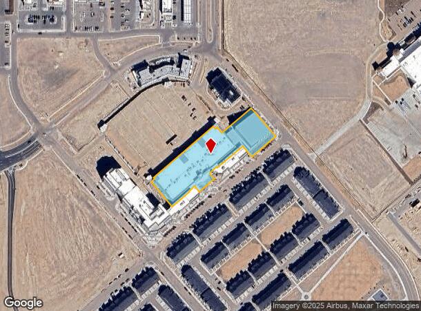  1818 Spring Water Pt, Colorado Springs, CO Parcel Map