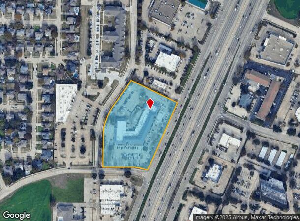  2301 N Central Expy, Plano, TX Parcel Map