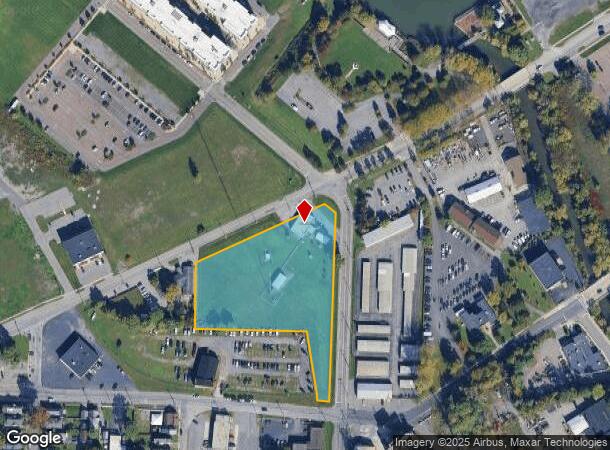  605 Van Rensselaer St, Syracuse, NY Parcel Map