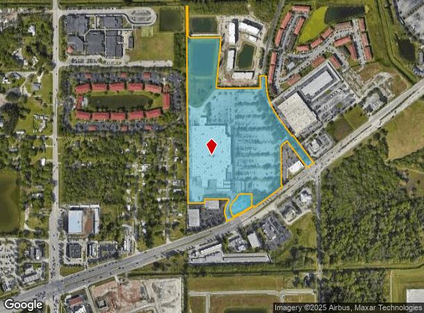  5100 Okeechobee Rd, Fort Pierce, FL Parcel Map