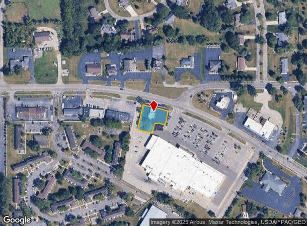  1545 W Maumee St, Adrian, MI Parcel Map