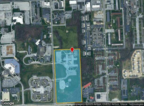 1720 Beacon St, Fort Wayne, IN Parcel Map