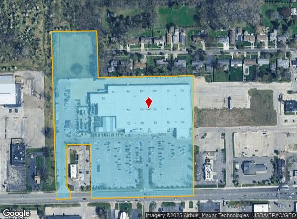 1136 W Alexis Rd, Toledo, OH Parcel Map