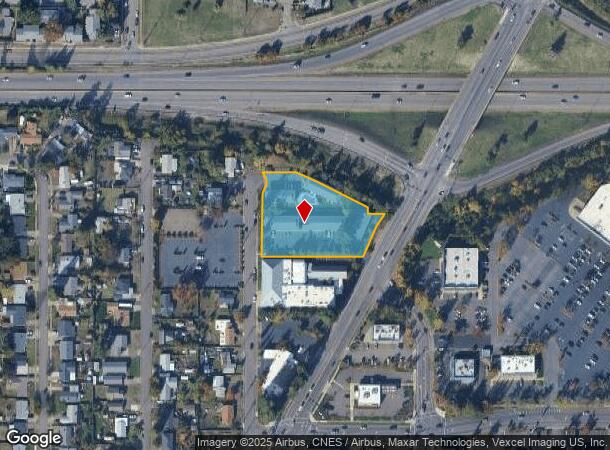 1719 17Th St, Springfield, OR Parcel Map