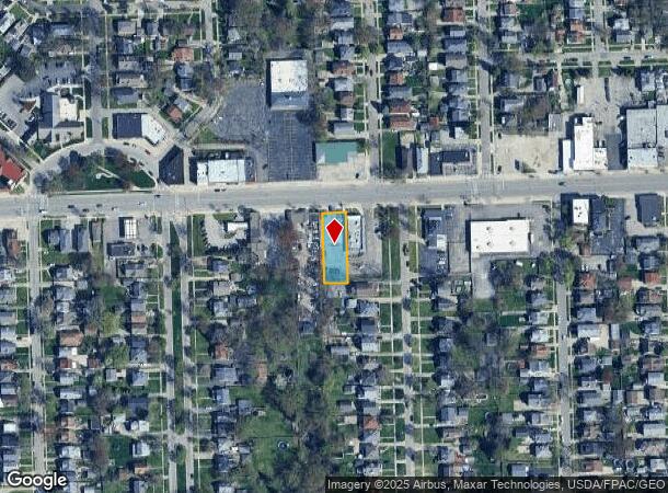 1215 W Sylvania Ave, Toledo, OH Parcel Map