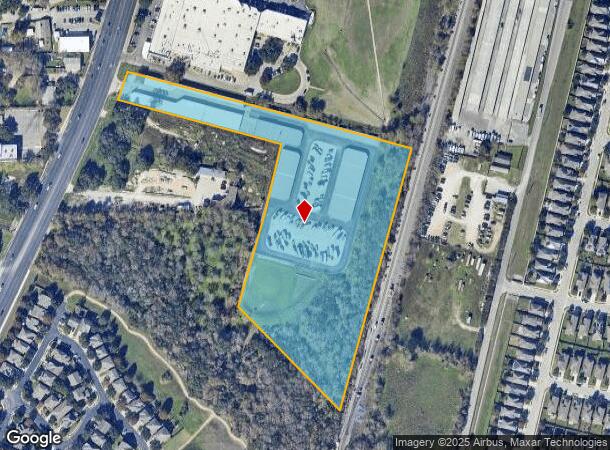 10025 Menchaca Rd, Austin, TX Parcel Map