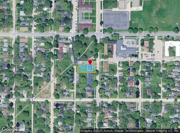 2718 Gabriel Ave, Zion, IL Parcel Map