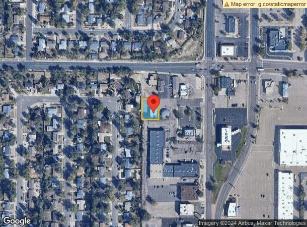  1420 N Academy Blvd, Colorado Springs, CO Parcel Map