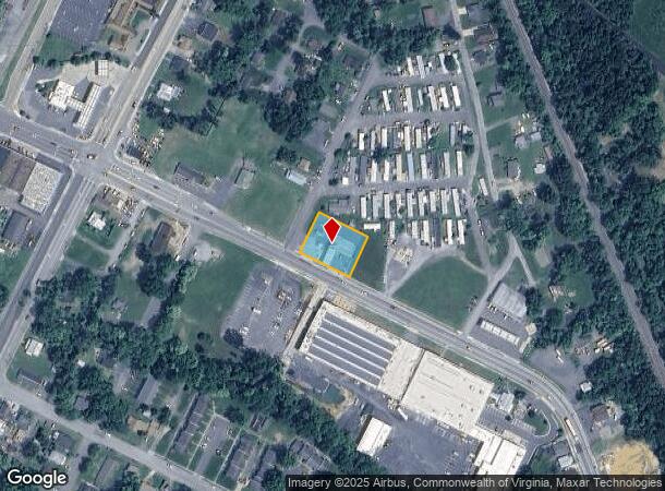  1001 E Main St, Waynesboro, VA Parcel Map