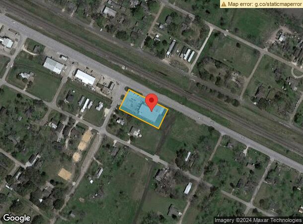  5905 Commerce St, Wallis, TX Parcel Map