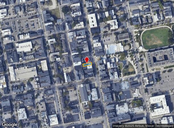  1319 Main St, Cincinnati, OH Parcel Map