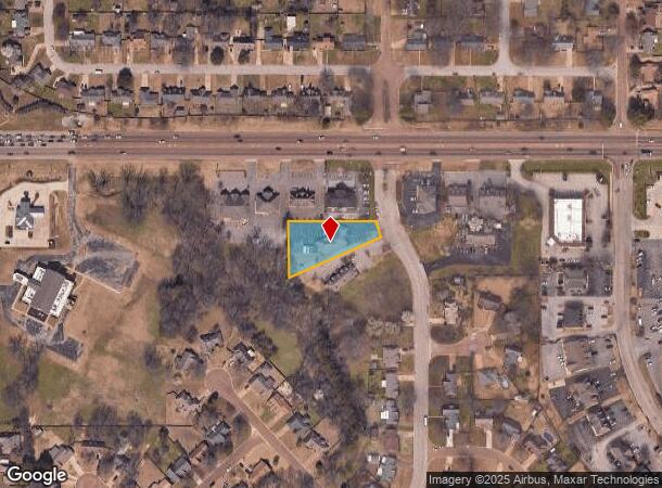 6953 Oak Forest Dr, Olive Branch, MS Parcel Map