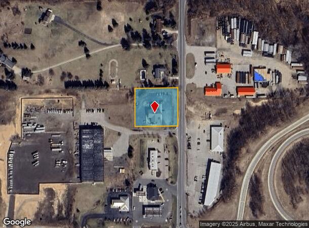  8485 Algoma Ave Ne, Rockford, MI Parcel Map