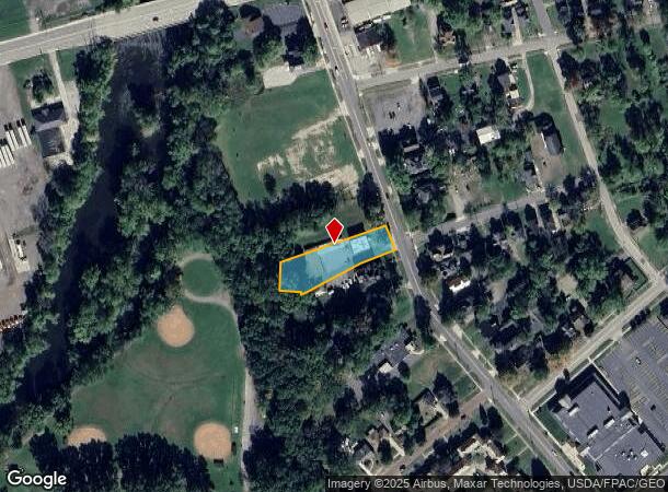  707 Mahoning Ave Nw, Warren, OH Parcel Map
