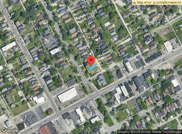  512 W Grand Blvd, Detroit, MI Parcel Map