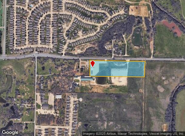 3580 E Fm 1187, Burleson, TX Parcel Map