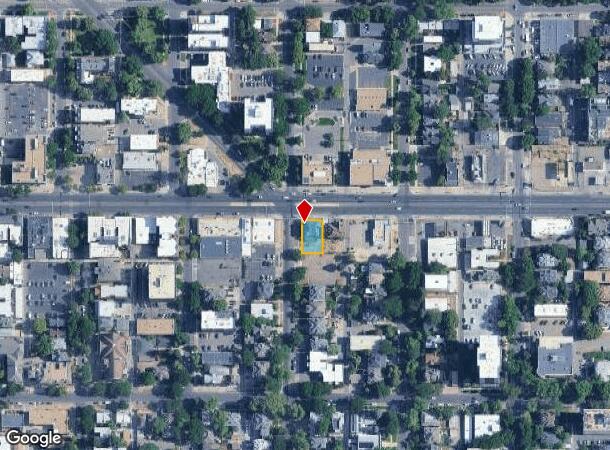  1600 E Colfax Ave, Denver, CO Parcel Map