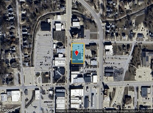 25 N Frederick Ave, Oelwein, IA Parcel Map