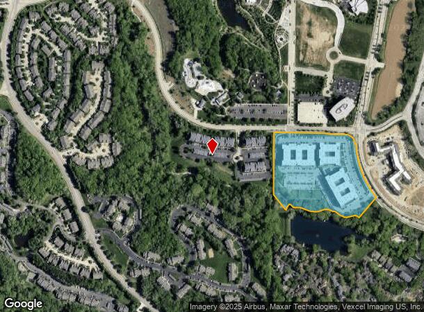  16350 Lydia Hill Dr, Chesterfield, MO Parcel Map