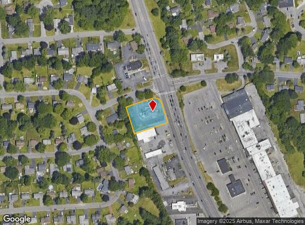  7645 Oswego Rd, Liverpool, NY Parcel Map